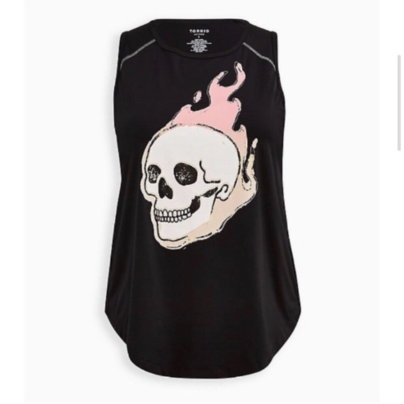 torrid Tops - Tech Jersey Sleeveless Active Tank